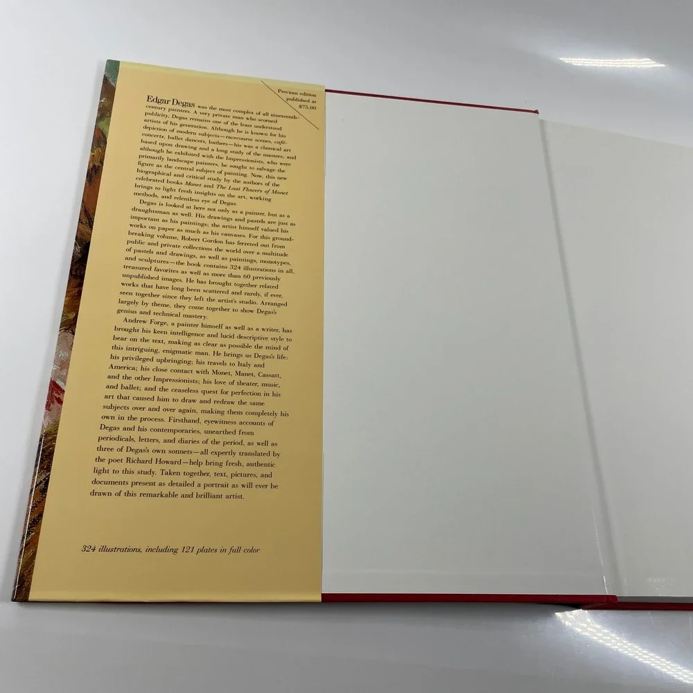 Degas Robert Gordon Andrew Forge Abradale Art History Hardcover Book 0810981076